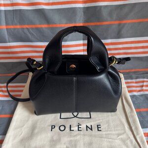 polene Numéro Neuf Mini Edition Textured Black